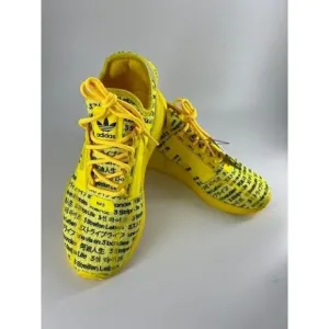 adidas Big Kids NMD_R1 V2 Sneakers Size 4 Yellow Japanese Shoes Black GZ6236