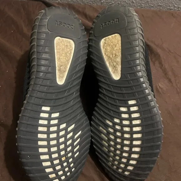 adidas Black and Blue Athletic Shoes