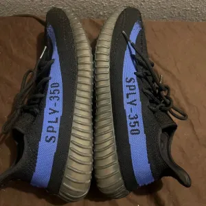 adidas Black and Blue Athletic Shoes