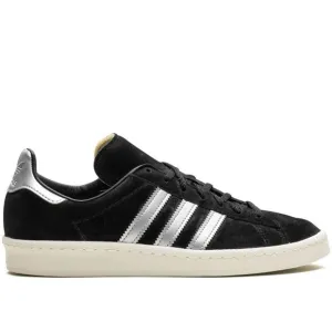 Adidas Campus GX7330 Size 10.5 - Black/Silver - New in Box