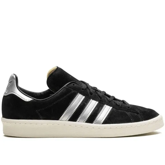 Adidas Campus GX7330 Size 10.5 - Black/Silver - New in Box