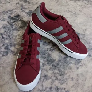 Adidas Campus Vulc Shadow Red Grey White Shoes IF9286 Men's Size 7 NWB