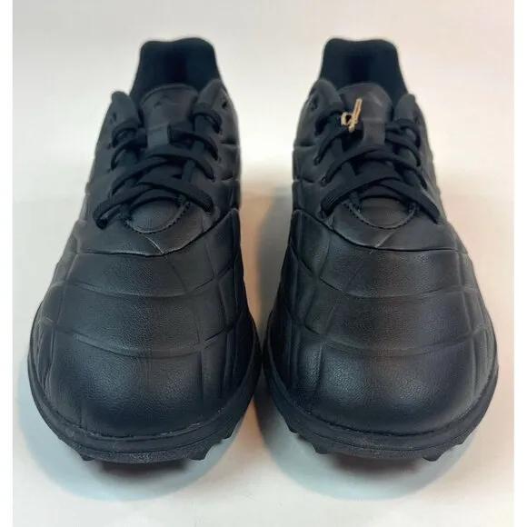 Adidas Copa Pure.3 TF Black Leather Low Turf Soccer Shoes ID4321