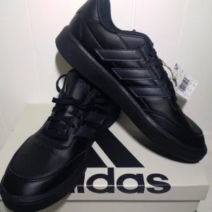 Adidas Courtblock Mens Size 12.0 Classic Fashion Sneakers Trainers IF6449 Black
