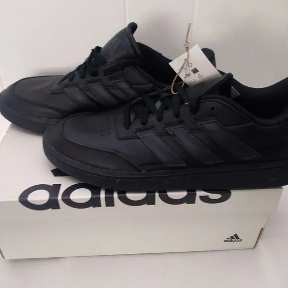 Adidas Courtblock Mens Size 12.0 Classic Fashion Sneakers Trainers IF6449 Black