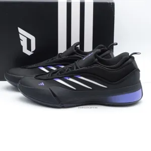 adidas Dame 9 Basketball Shoes JI1938 Black/Cloud White/Blue