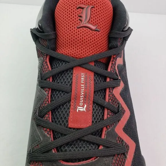 Adidas DON Issue 2 Louisville Cardinals Mens Size 18 Red Black Basketball Shoes