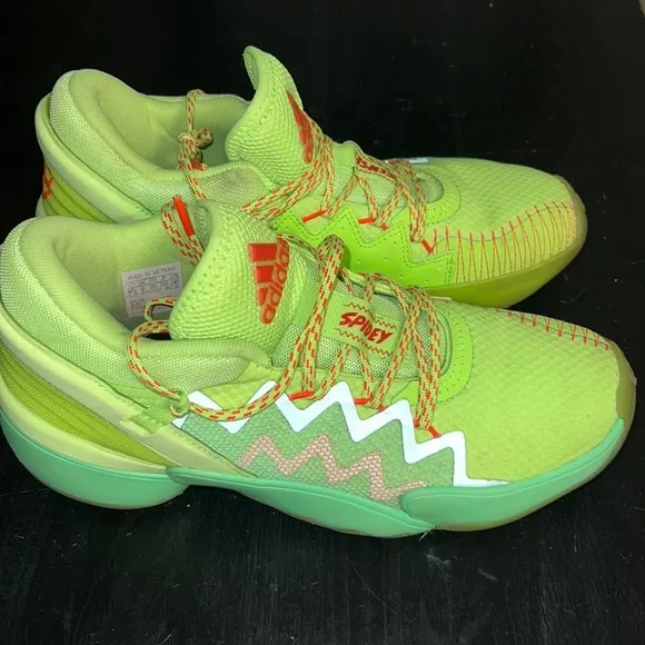 Adidas D.O.N. Issue 2 Marvel Spida Sense Basketball Athletic 2020 Size.6 1/2