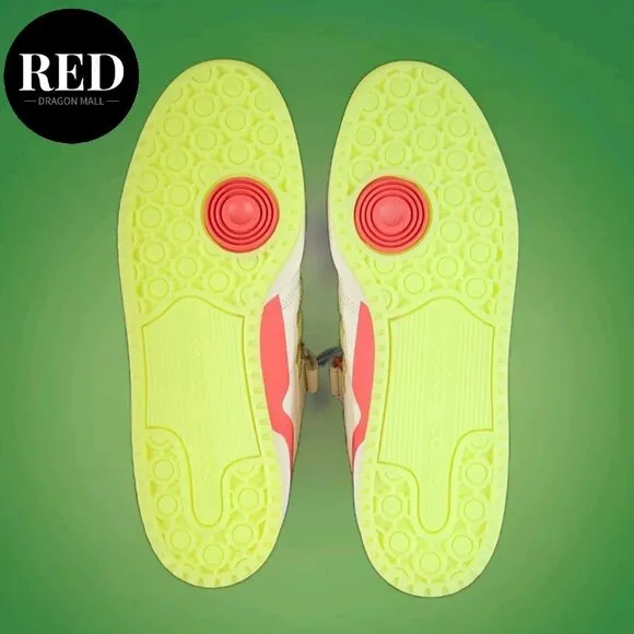 Adidas Dr. Seuss x Forum Low The Grinch Cream White Shoes - Men's Size 9.5