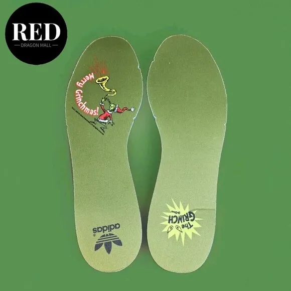 Adidas Dr. Seuss x Forum Low The Grinch Cream White Shoes - Men's Size 9.5