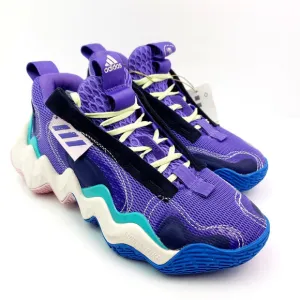 Adidas Exhibit B Hoop City Candace Parker Womens Size 6.5 Purple Basketball Shoe