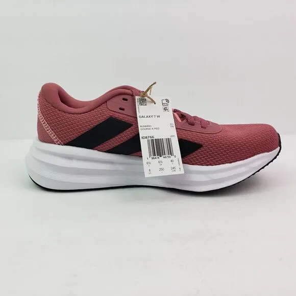 Adidas Galaxy 7 Womens Size 8 Semi Pink Crimson Running Sneaker Shoes ID8766