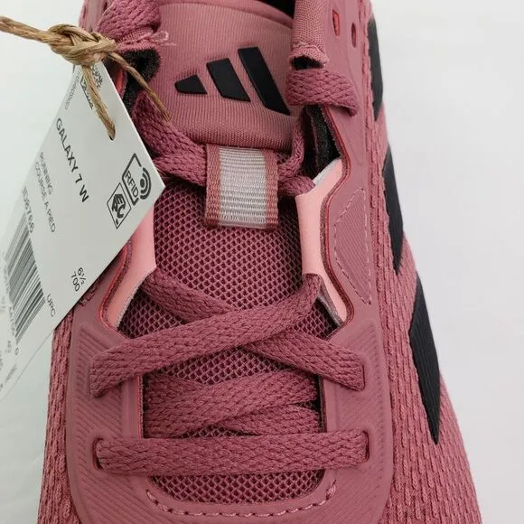 Adidas Galaxy 7 Womens Size 8 Semi Pink Crimson Running Sneaker Shoes ID8766