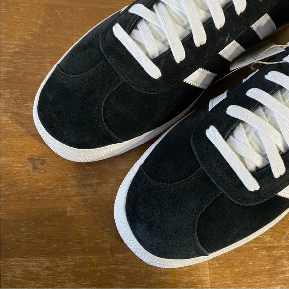 adidas Gazelle ADV Sued Black/White Skateboarding Sneakers Shoes