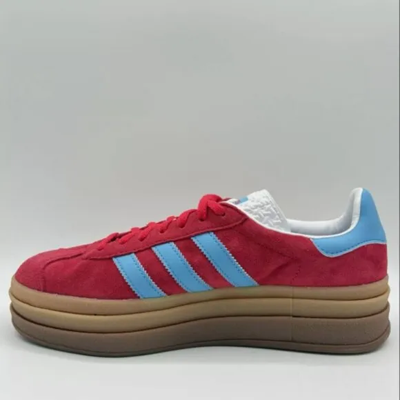 Adidas Gazelle Bold Pink and Blue