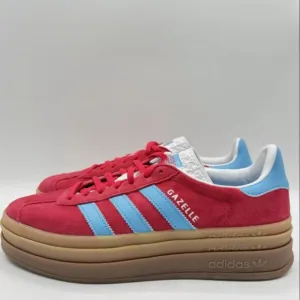 Adidas Gazelle Bold Pink and Blue