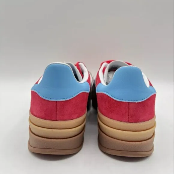 Adidas Gazelle Bold Pink and Blue