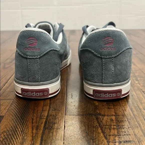 Adidas Gray Suede Sneakers Neo Mens