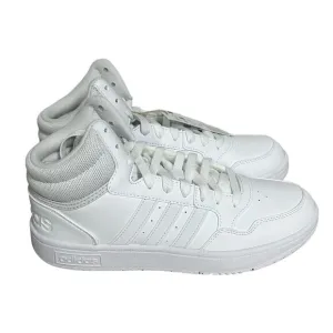 ADIDAS GW5457 HOOPS 3.0 MID CLASSIC SHOES Womens Size 7.5 New