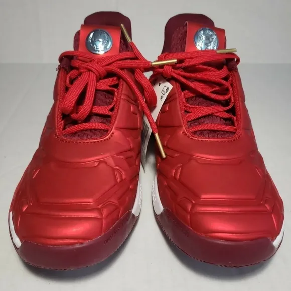 Adidas Harden Vol 3 Iron Man Tony Stark Marvel EG2626 Boys sz 5 Sneakers Shoes