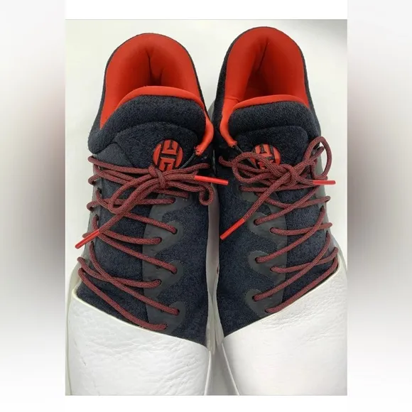 Adidas James Harden Vol 1 Pioneer BW0546 Black Scarlet White Mens Size 13.5