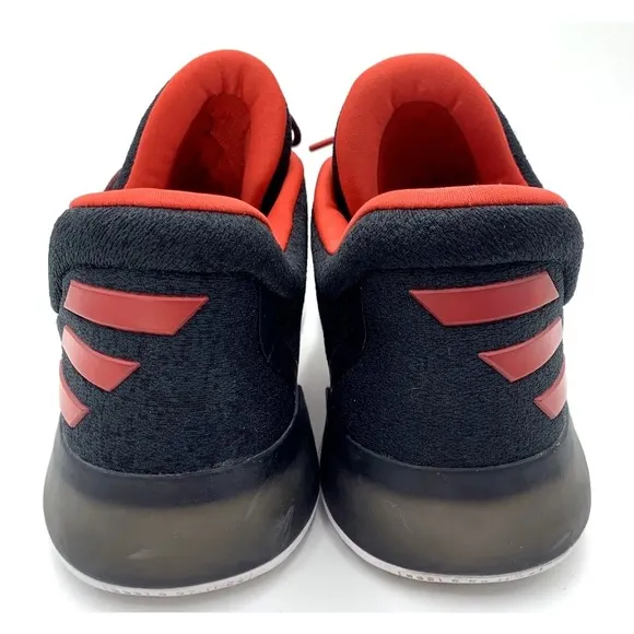 Adidas James Harden Vol 1 Pioneer BW0546 Black Scarlet White Mens Size 13.5