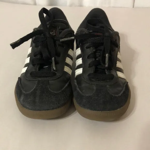 Adidas Kids Samba Black and White Shoes size 13 Kids