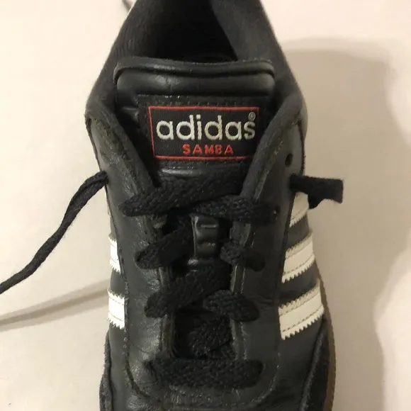 Adidas Kids Samba Black and White Shoes size 13 Kids