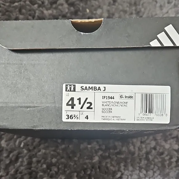 Adidas Kids Shoes White and Black