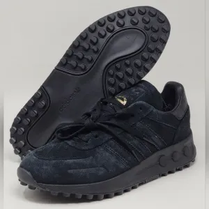Adidas LA Trainer XLG Black Suede Men's Size 10.5 Sneakers OG Lux IH0296 New