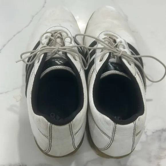 Adidas Men's Adipure Flex Golf Shoes White and Black . Size 11