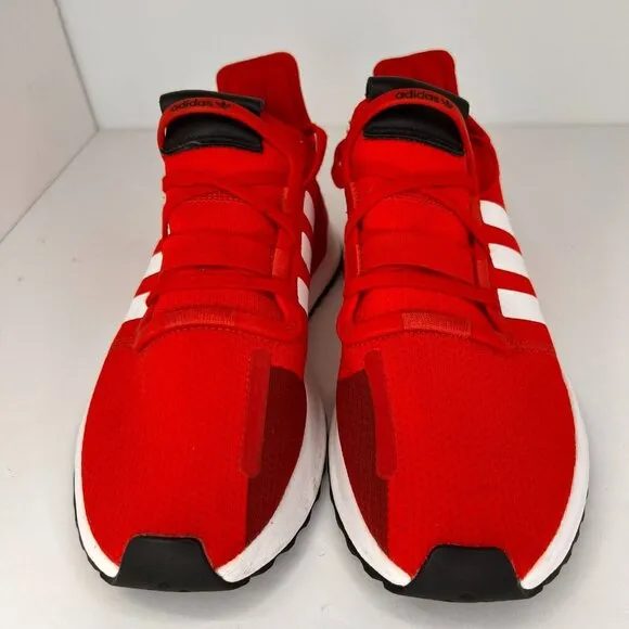 Adidas Mens EVH 791004 Red Breathable Mesh Upper Size 10.5 Trainers Shoes