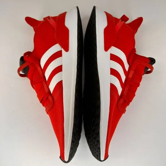 Adidas Mens EVH 791004 Red Breathable Mesh Upper Size 10.5 Trainers Shoes