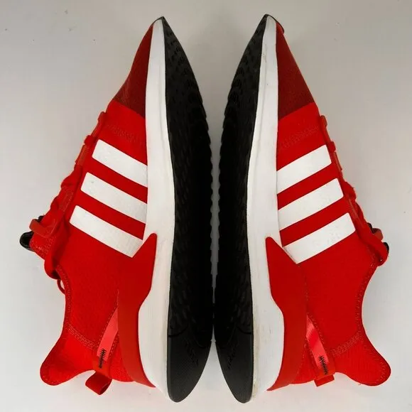 Adidas Mens EVH 791004 Red Breathable Mesh Upper Size 10.5 Trainers Shoes