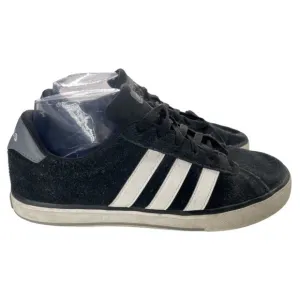 Adidas Men's Neo Label Black Suede 3 Stripe Casual Sneakers Sz 8.5M (F38338) EUC