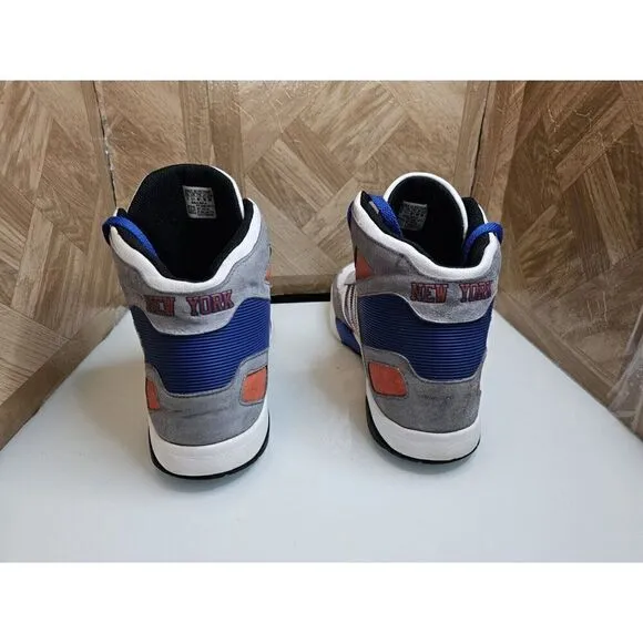 Adidas Men's New York  Knicks Fashion Basketball  Shoes White Size 12.  298