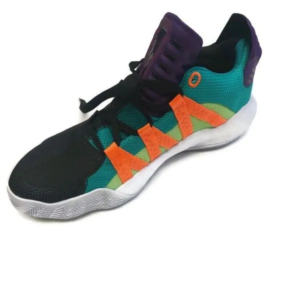Adidas Mens Size 8 Dame 6 Basketball Shoes EH2071 Damian Lillard Purple Tongue