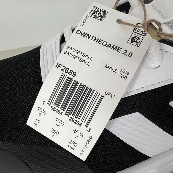 Adidas Mens   Sneakers &amp; Athletic Shoes Own The Game 2.0 Basketball Shoes 11