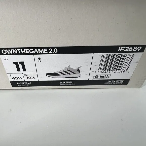 Adidas Mens   Sneakers &amp; Athletic Shoes Own The Game 2.0 Basketball Shoes 11