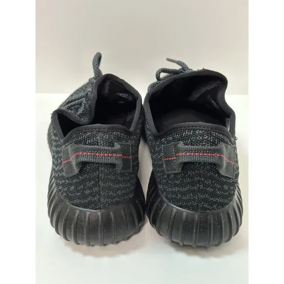 Adidas, Mens Yeezy Boost 350, Carbon Gray/Black, Size 10