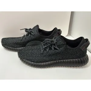 Adidas, Mens Yeezy Boost 350, Carbon Gray/Black, Size 10