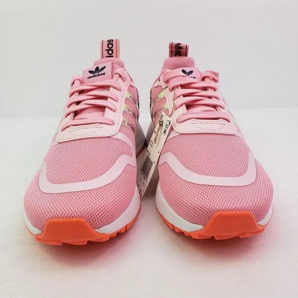 Adidas Multix J Girls Size 6.5Y Womens Sz 7.5 Pink Floral Sneaker Shoes HR1218