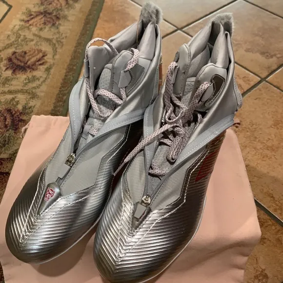 Adidas Nasty Fly NC State Wolfpack Football Cleat