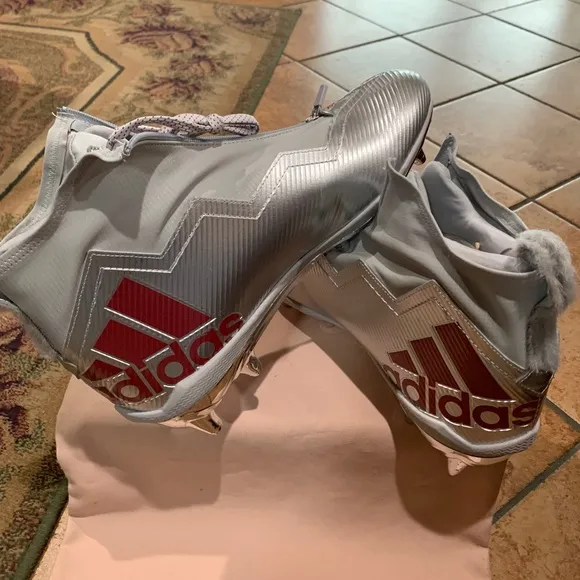 Adidas Nasty Fly NC State Wolfpack Football Cleat