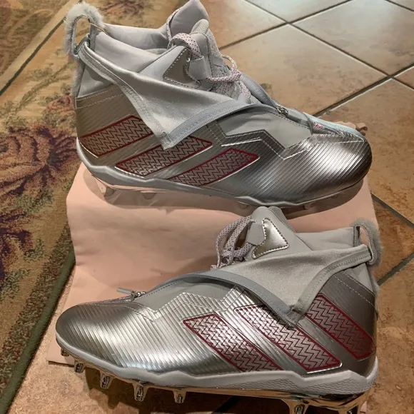 Adidas Nasty Fly NC State Wolfpack Football Cleat