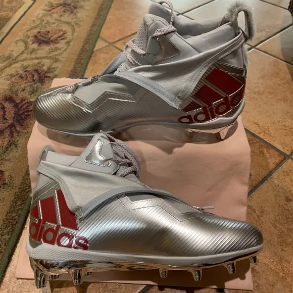 Adidas Nasty Fly NC State Wolfpack Football Cleat