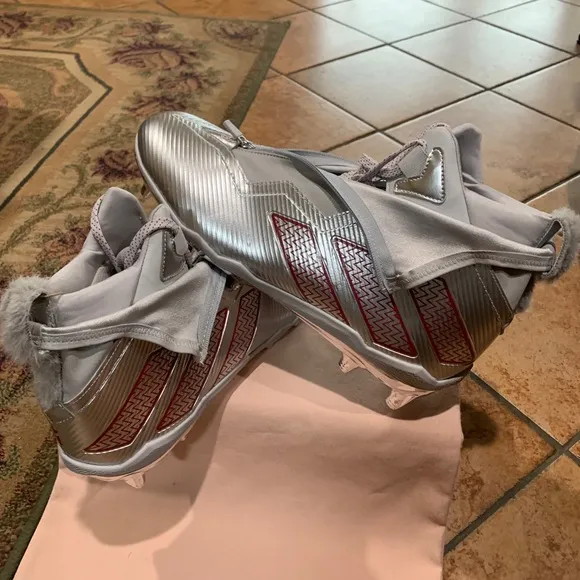 Adidas Nasty Fly NC State Wolfpack Football Cleat