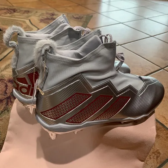 Adidas Nasty Fly NC State Wolfpack Football Cleat