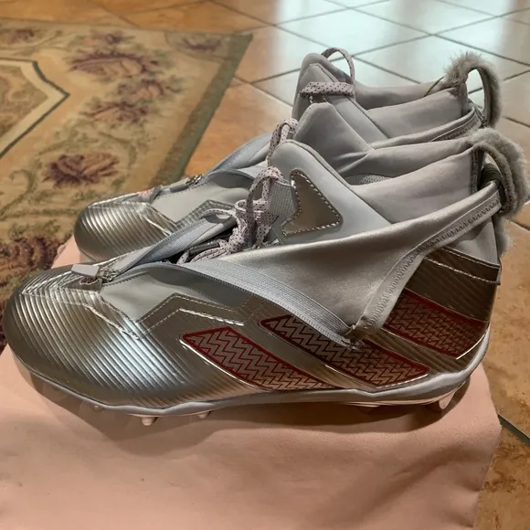 Adidas Nasty Fly NC State Wolfpack Football Cleat