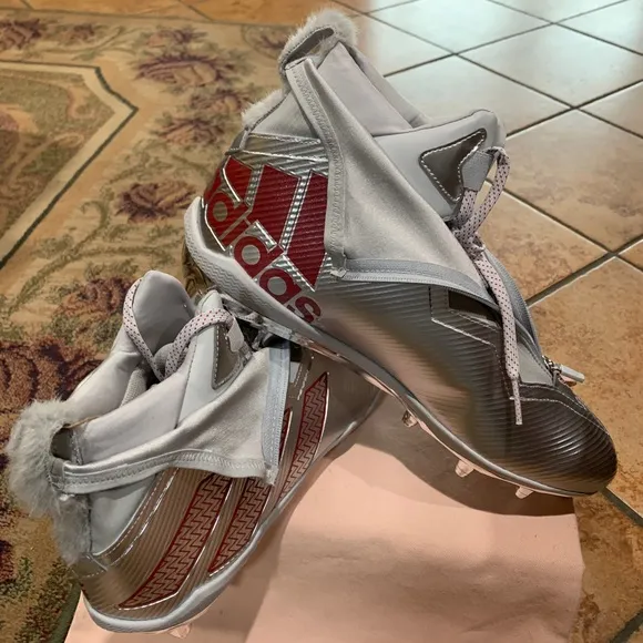 Adidas Nasty Fly NC State Wolfpack Football Cleat